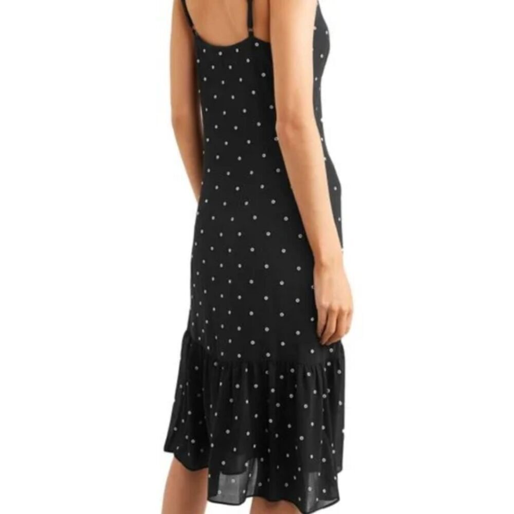 MICHAEL KORS Grommeted Georgette Black Slip Dress Sz XXS - Picture 3 of 13